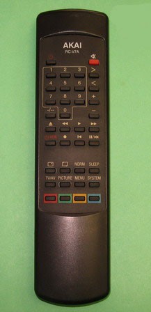   AKAI RC-V7A TV/VCR