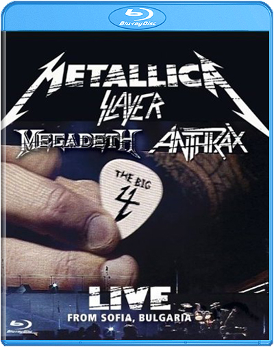 Metallica The big 4 (Metallica / Megadeth / Anthrax / Slayer) Luve from Sofia (2 Blu-ray)