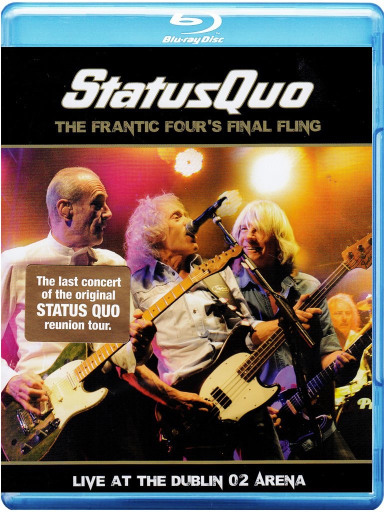Status Quo The Frantic Fours Final Fling Live At The Dublin 02 Arena (Blu-ray)